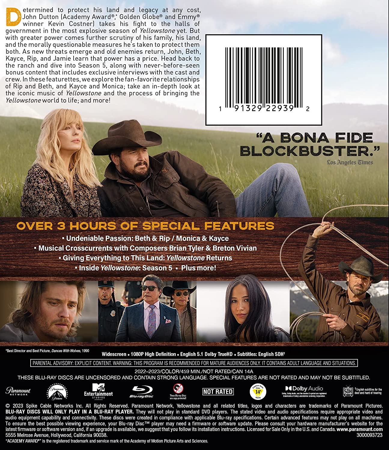 YELLOWSTONE: SEASON FIVE, PART 1