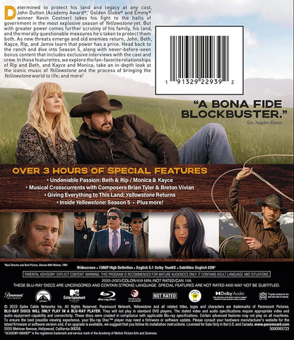 YELLOWSTONE: SEASON FIVE, PART 1