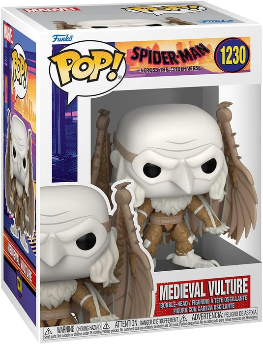 Funko Pop! Vinyl: Spider-Man: Across the Spider-Verse - Medieval Vulture - Spider-man - Collectable Vinyl Figure - Gift Idea - Official Merchandise - Toys for Kids & Adults - Movies Fans