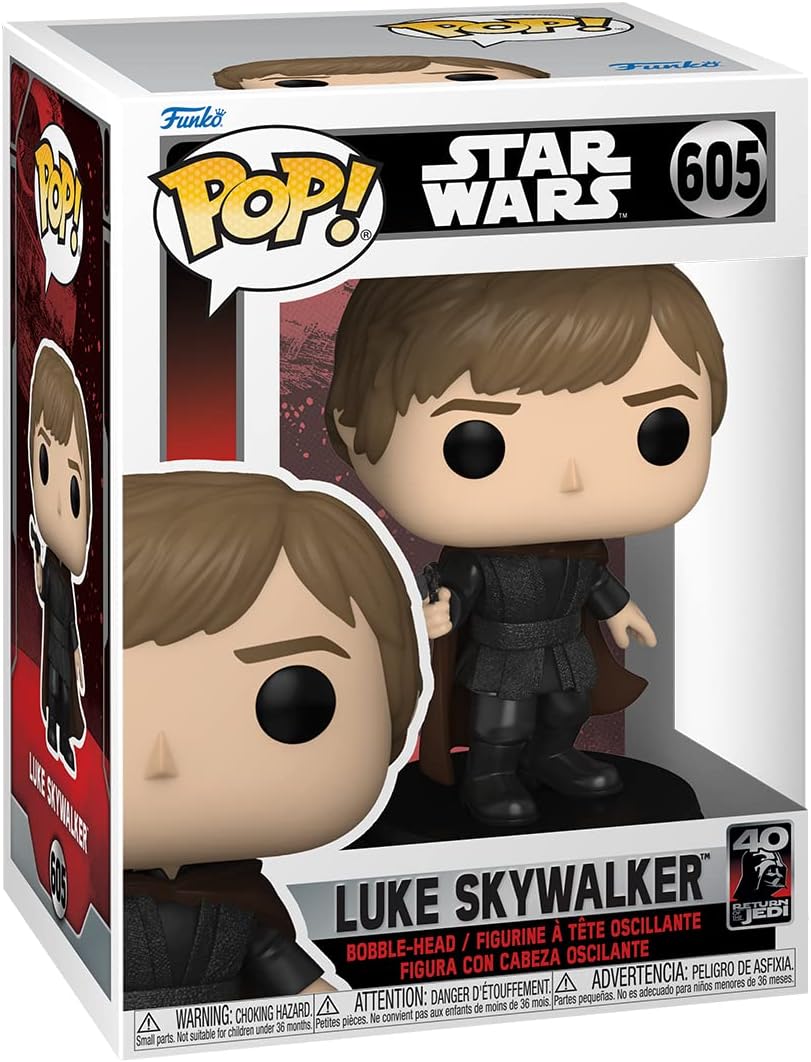 Funko POP! Star Wars: RotJ 40th - Luke - Collectable Vinyl Figure - Gift Idea - Official Merchandise - Toys for Kids & Adults - Movies Fans - Model Figure for Collectors and Display