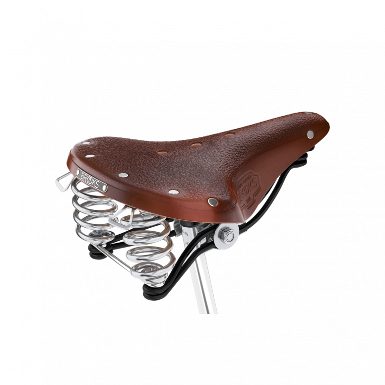 BROOKS Brooks B66 Standard W/Clamp Brown Saddle