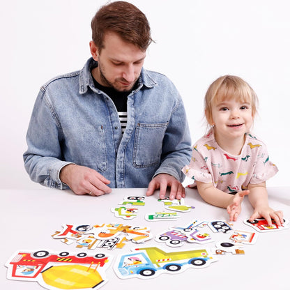 Banana Panda Schritt für Schritt Puzzle Fahrzeuge 2+