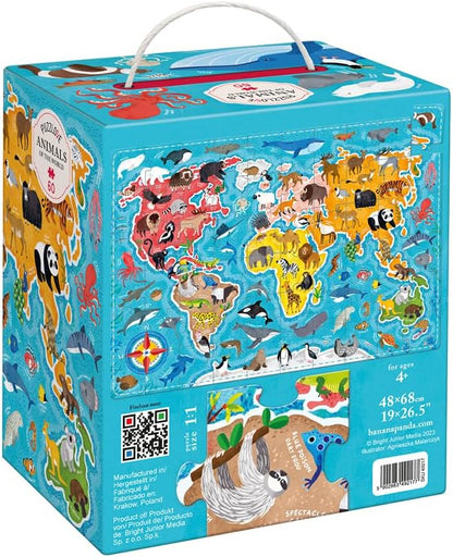 Banana Panda Puzzlove Jigsaw Puzzle - Animals of The World - 60 pcs