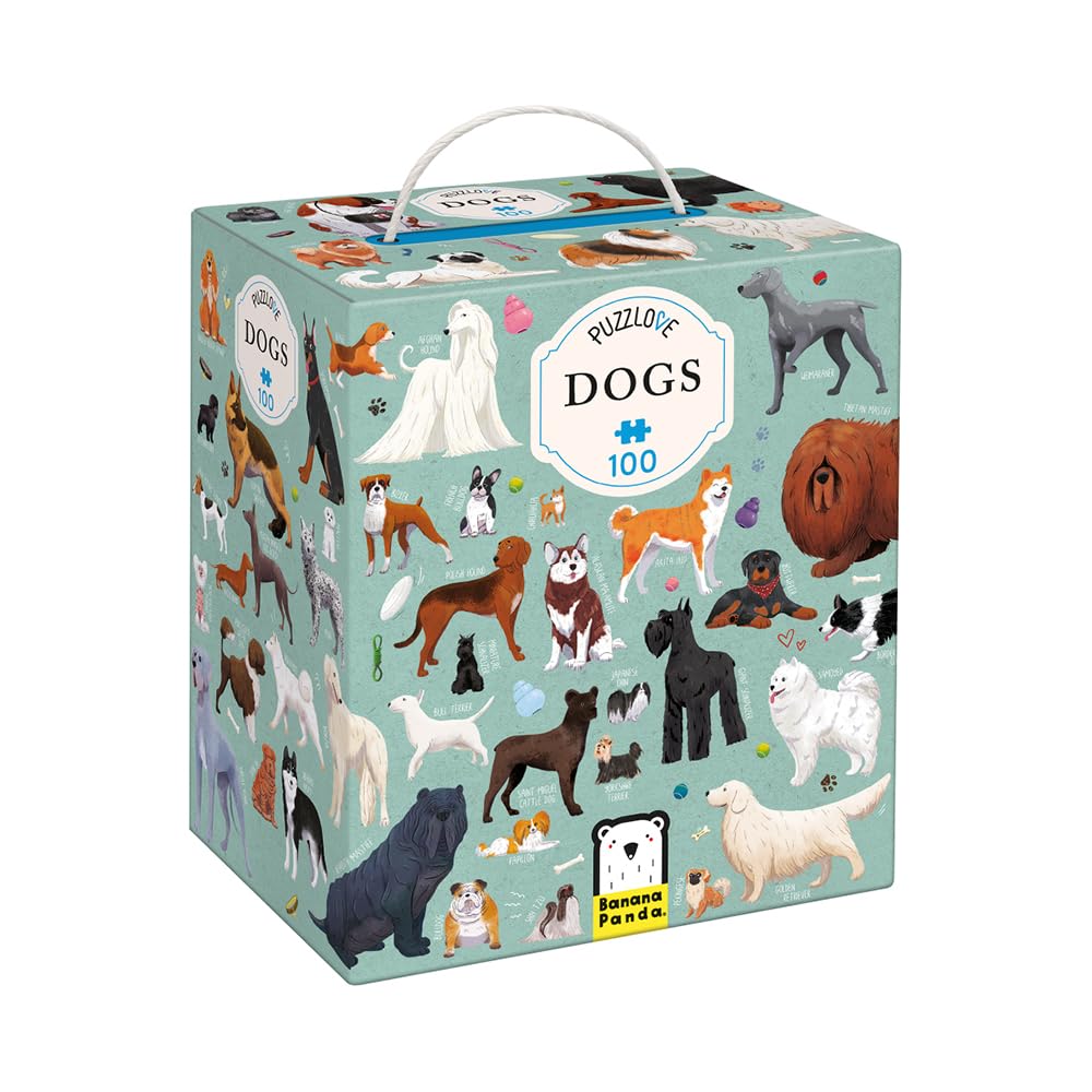 Puzzlove Jigsaw Puzzle - Dogs - 100 pcs