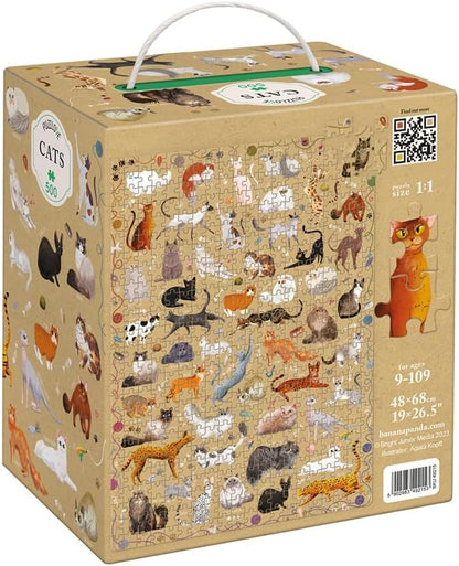 Banana Panda Puzzlove Jigsaw Puzzle - Cats - 500 pcs