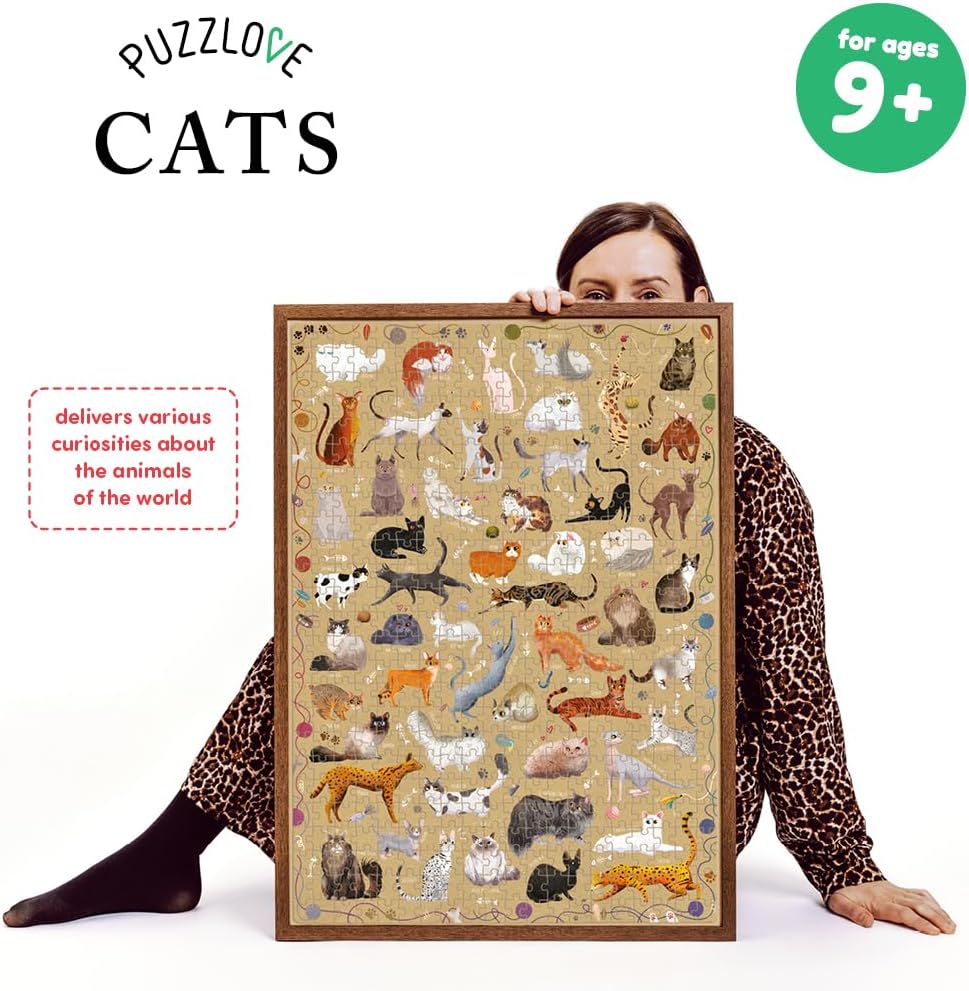 Banana Panda Puzzlove Jigsaw Puzzle - Cats - 500 pcs