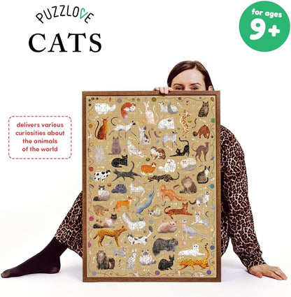 Banana Panda Puzzlove Jigsaw Puzzle - Cats - 500 pcs