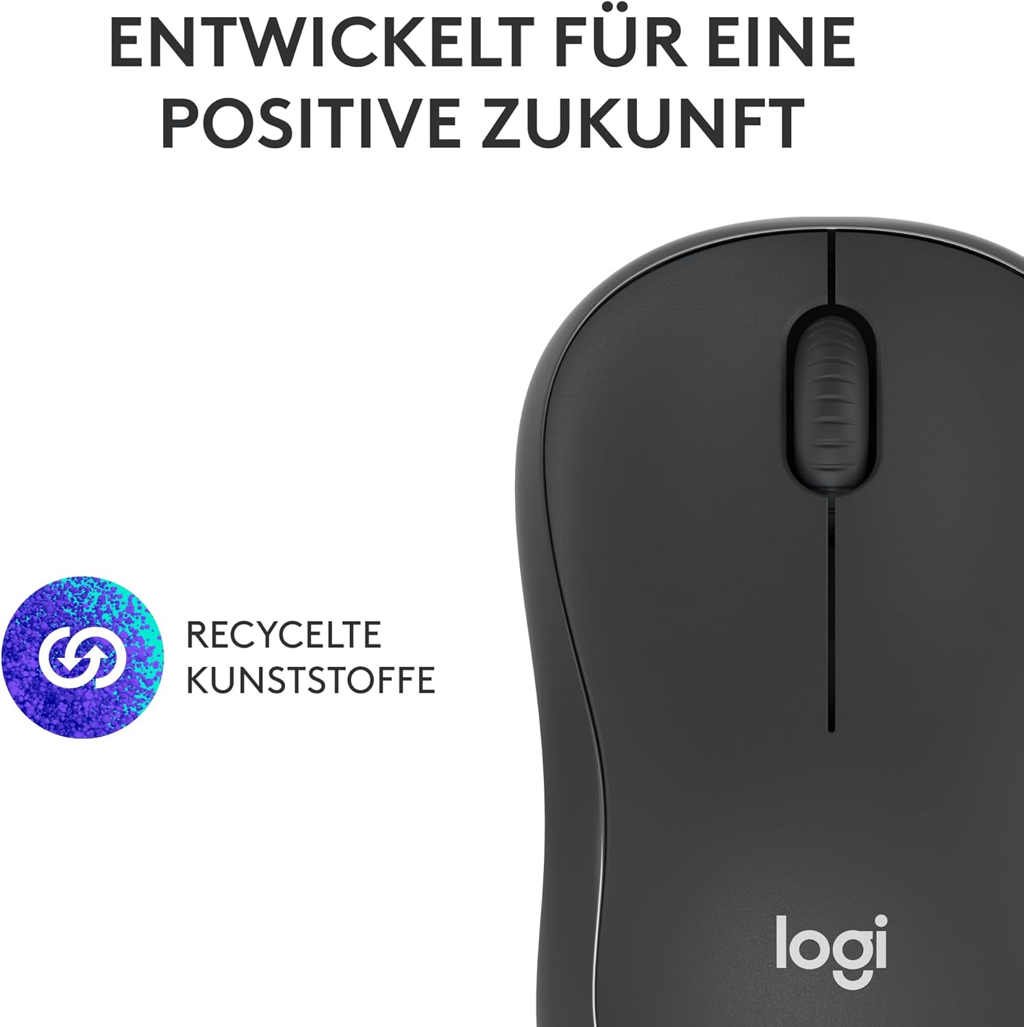 Logitech M240 Silent Bluetooth Mouse, Wireless, Compact, Portable, Smooth Tracking, 18-Month Battery, for Windows, macOS, ChromeOS, Compatible with PC, Mac, Laptop, Tablets