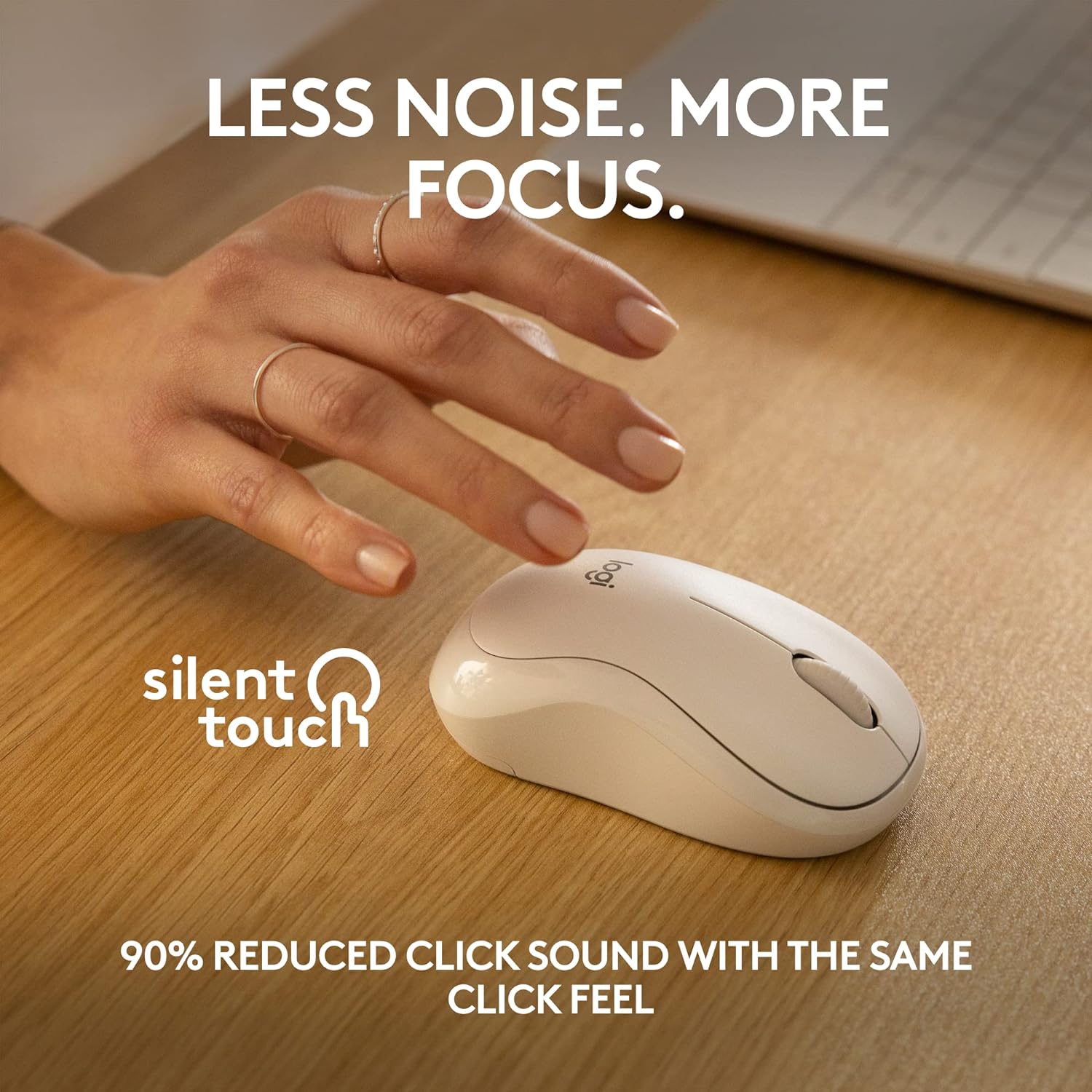 Logitech M240 Silent Bluetooth Mouse, Wireless, Compact, Portable, Smooth Tracking, 18-Month Battery, for Windows, macOS, ChromeOS, Compatible with PC, Mac, Laptop, Tablets