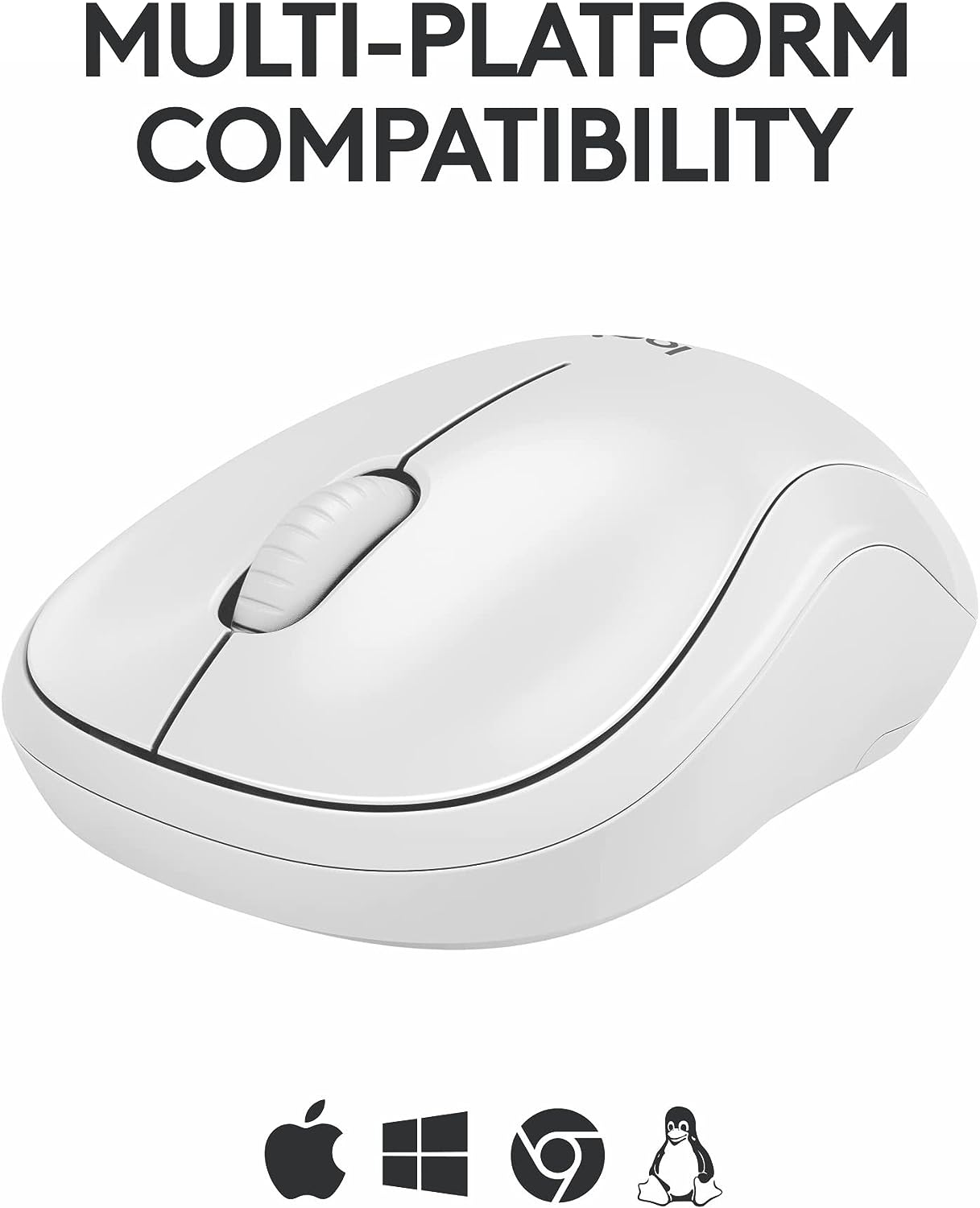 Logitech M240 Silent Bluetooth Mouse, Wireless, Compact, Portable, Smooth Tracking, 18-Month Battery, for Windows, macOS, ChromeOS, Compatible with PC, Mac, Laptop, Tablets