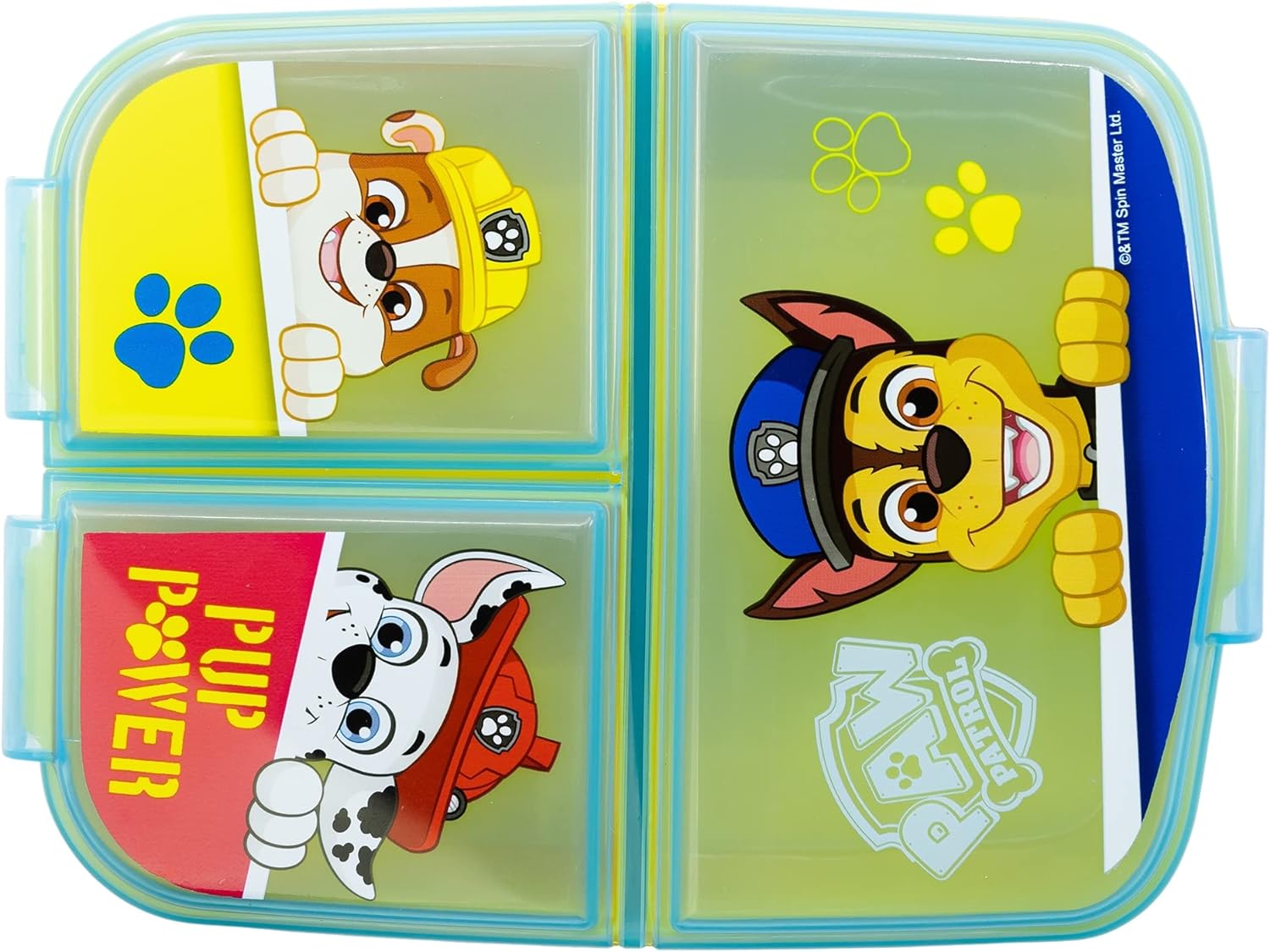 Stor 74620 Multiple PAW Patrol PUP Power SANDWICHERA Lunch Box, Plastic