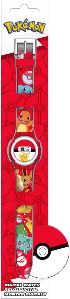 Kids Euroswan Digital Kids Watch 21cm Automatic Watch with Adjustable Plastic Strap for Boys and Girls Novelty Birthday Gift