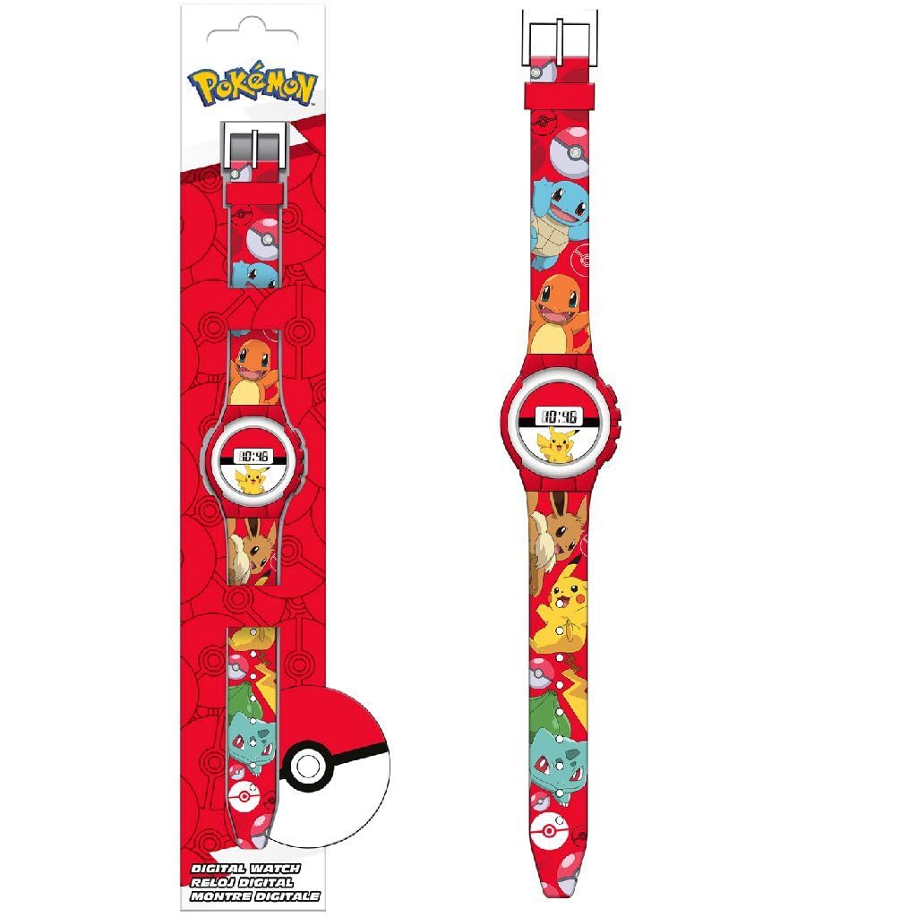 Kids Euroswan Digital Kids Watch 21cm Automatic Watch with Adjustable Plastic Strap for Boys and Girls Novelty Birthday Gift