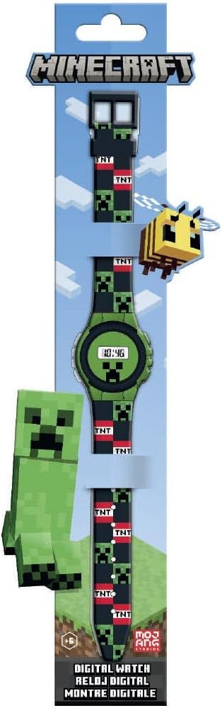Reloj Digital Minecraft