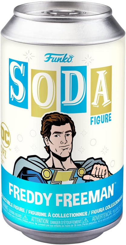 Funko Vinyl SODA: Shazam 2 - Freddy Fazbear - 1/6 Odds for Rare Chase Variant - Collectable Vinyl Figure - Gift Idea - Official Merchandise - Toys for Kids & Adults - Model Figure for Collectors