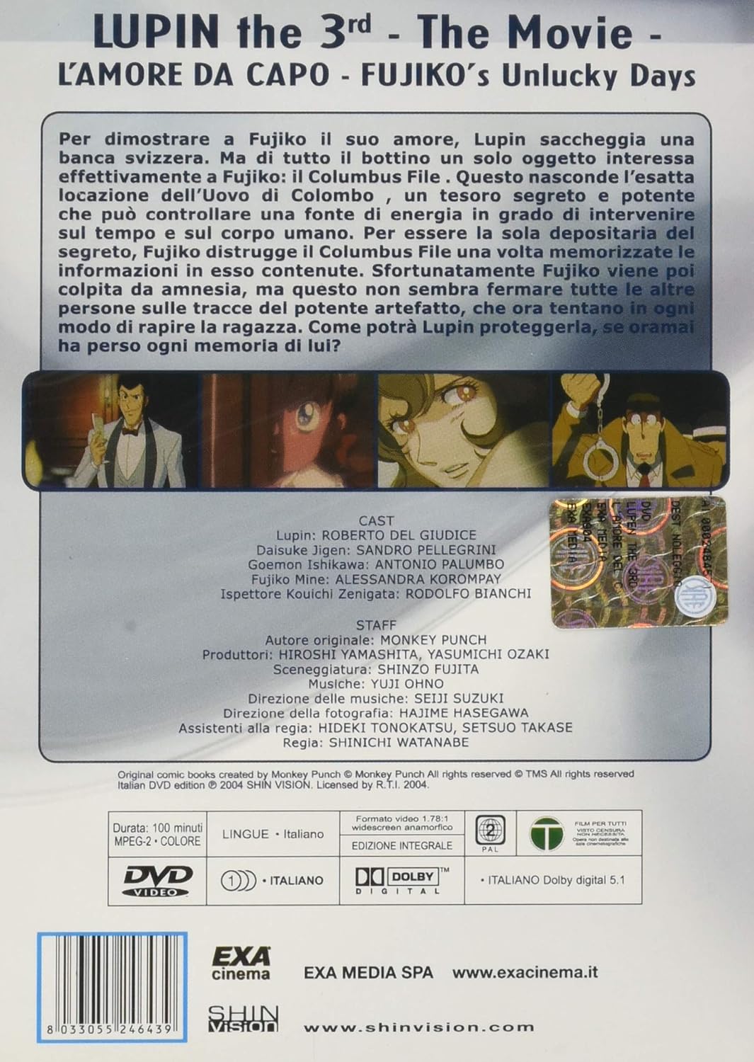 Lupin III - L'Amore Da Capo (Ex Rental