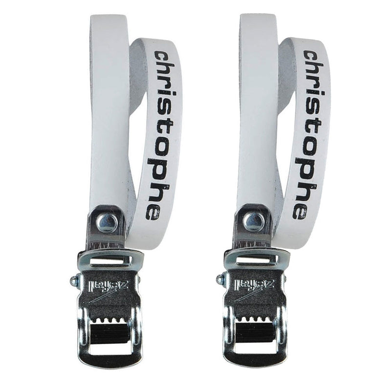 Zefal Unisex's Christophe Leather Toe Straps