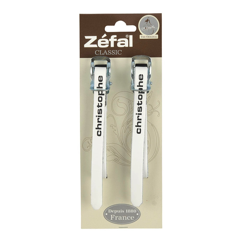 Zefal Unisex's Christophe Leather Toe Straps