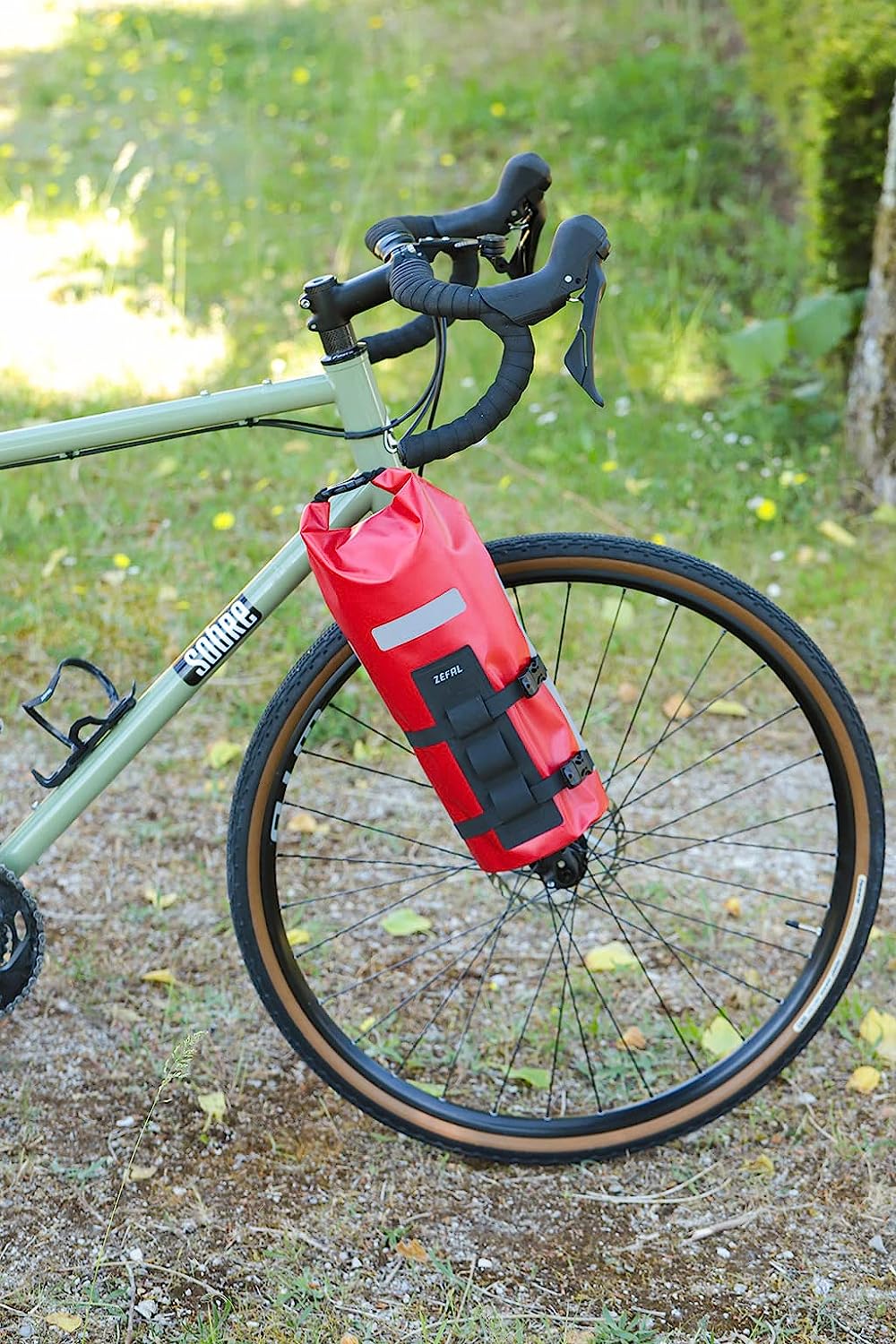 ZEFAL Z Adventure Fork Pack Front Bag & Holder, Black, 6 Litre