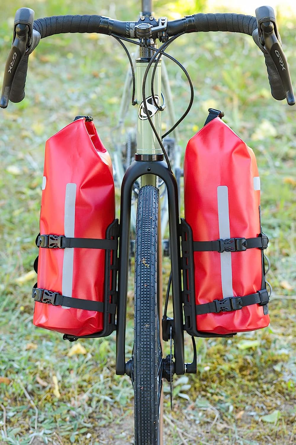 ZEFAL Z Adventure Fork Pack Front Bag & Holder, Black, 6 Litre