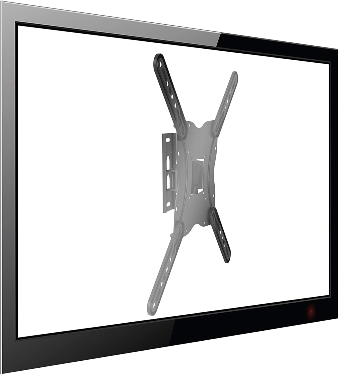 Equip Wall Mount for Flat Screen, Black, 55"