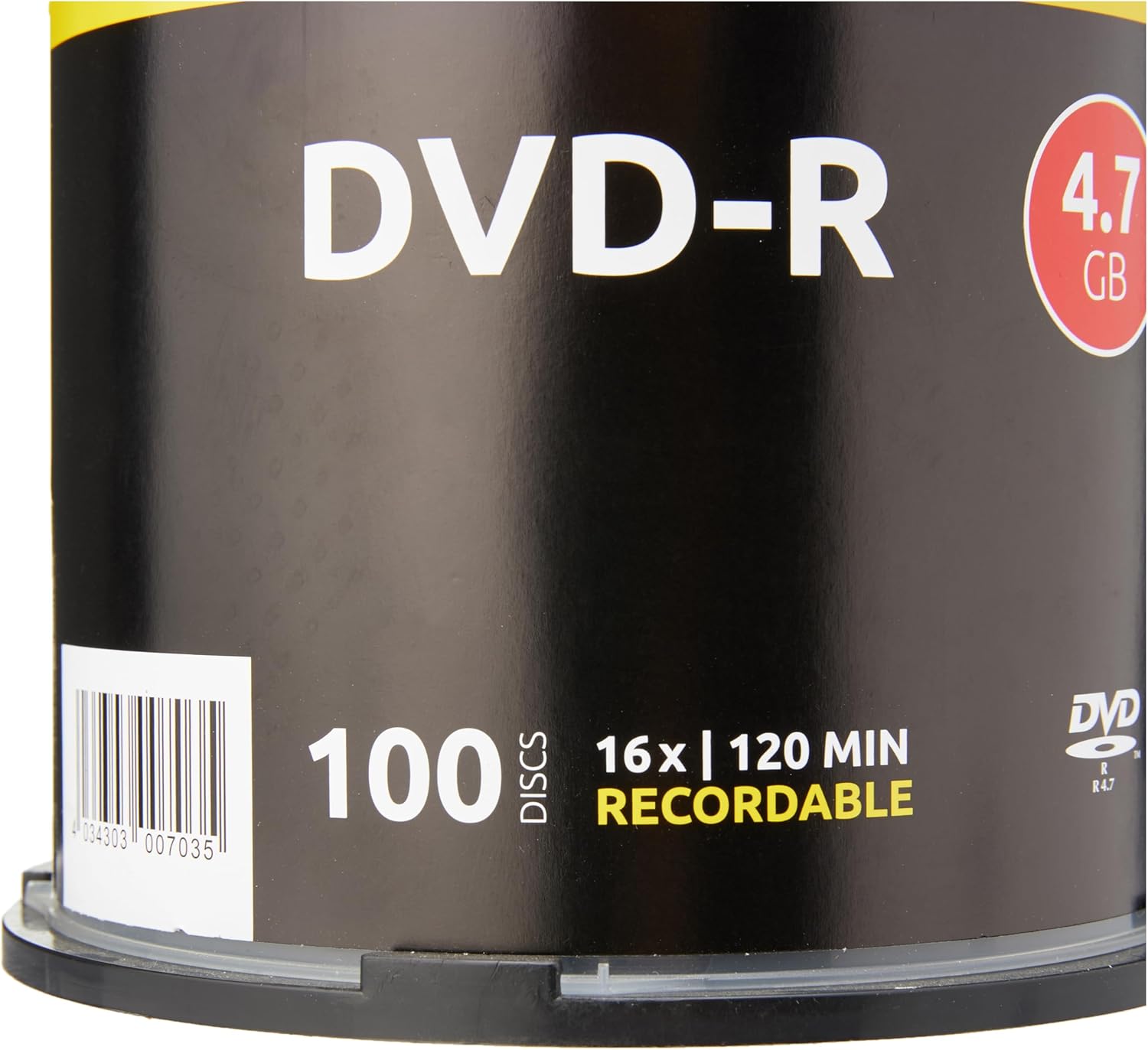 Intenso 4101156 DVD-R 16x 100 Pack Cakebox