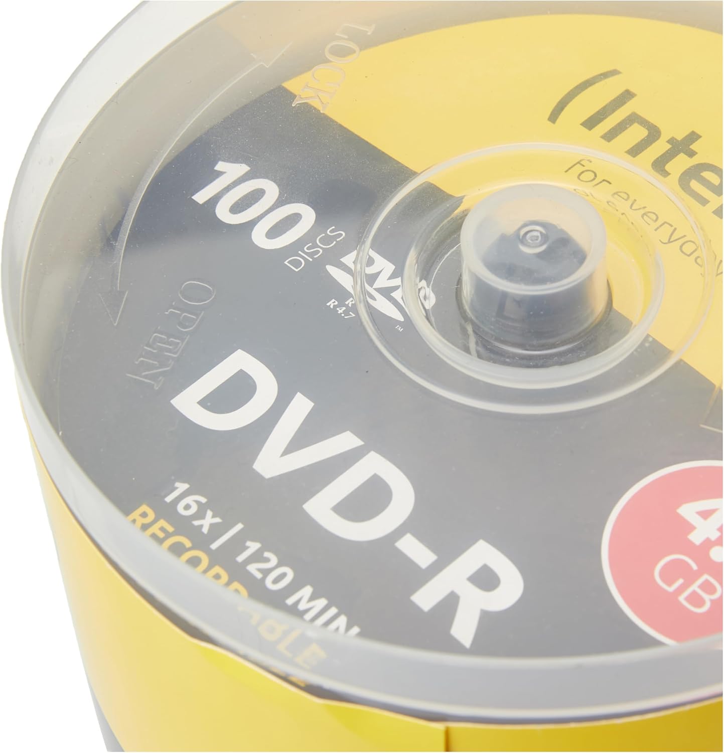 Intenso 4101156 DVD-R 16x 100 Pack Cakebox