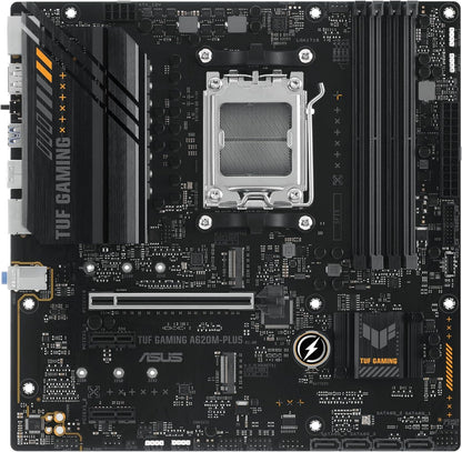 ASUS TUF GAMING A620M-PLUS Mainboard Sockel AMD A620 (Ryzen 7000, micro-ATX, DDR5 Speicher, PCIe 4.0, BIOS Flashback, USB 3.2 Gen 2, Aura Sync