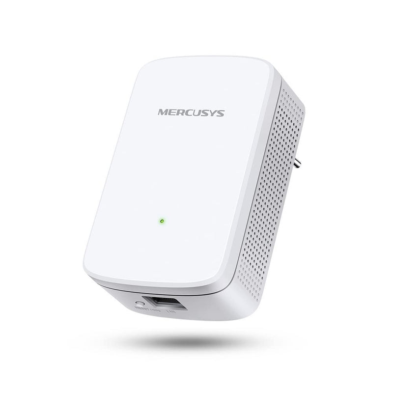 MERCUSYS TP-Link ME10 Ripetitore Wireless WiFi Extender e Access Point, Velocità Single Band 300Mbps, Porta LAN, Potenzia la tua Copertura Wi-Fi, Compatibile con Modem Router