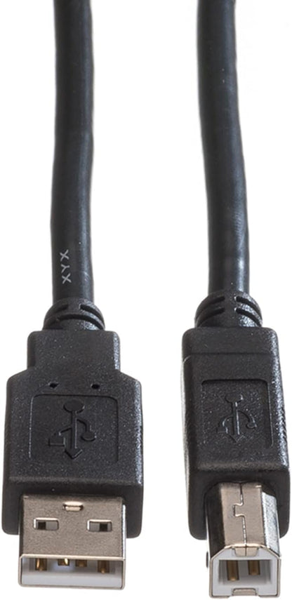 Roline | USB 2.0 Cable | A - B | Male/| Black |