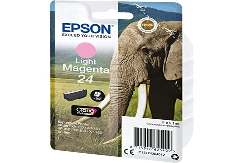 Epson Elephant Ink Cartridge for Expression Photo XP-960 Series - Magenta