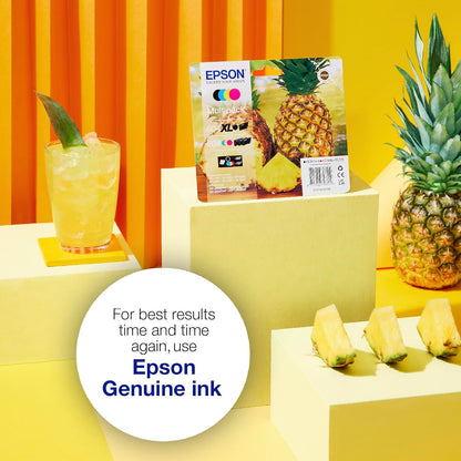 Epson 604XL Pineapple, Genuine Multipack, 4-colours Ink Cartridges