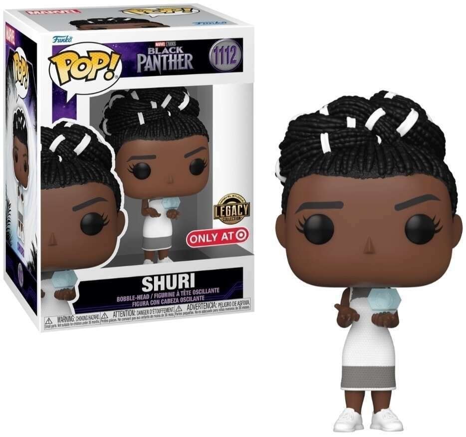 Funko 64872 Shuri Bobble-Head Vinyl Figure, Black