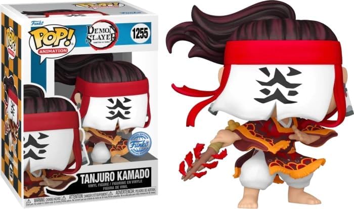 Funko Pop Demon Slayer Tanjuro Kamado Hinokami Kagura Figure (AAA Anime Exclusive)