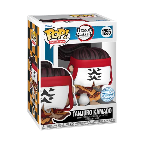 Funko Pop Demon Slayer Tanjuro Kamado Hinokami Kagura Figure (AAA Anime Exclusive)