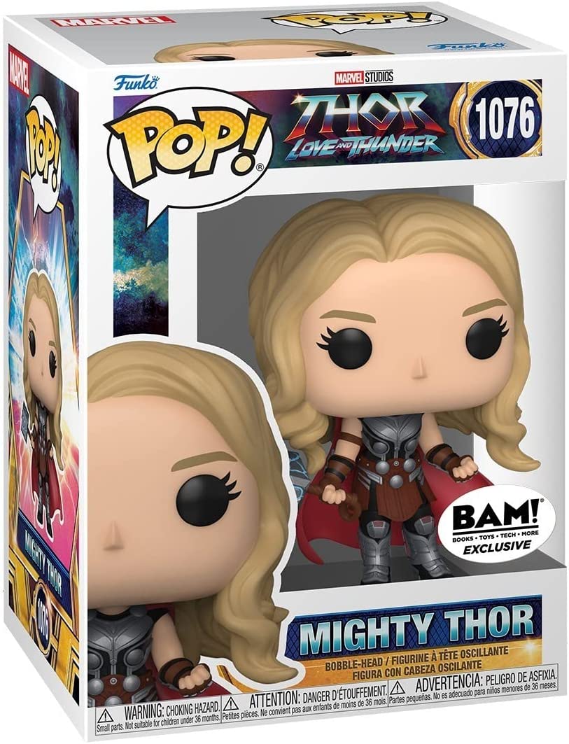 Funko Pop! Marvel: Thor Love and Thunder - Mighty Thor Vinyl Figure