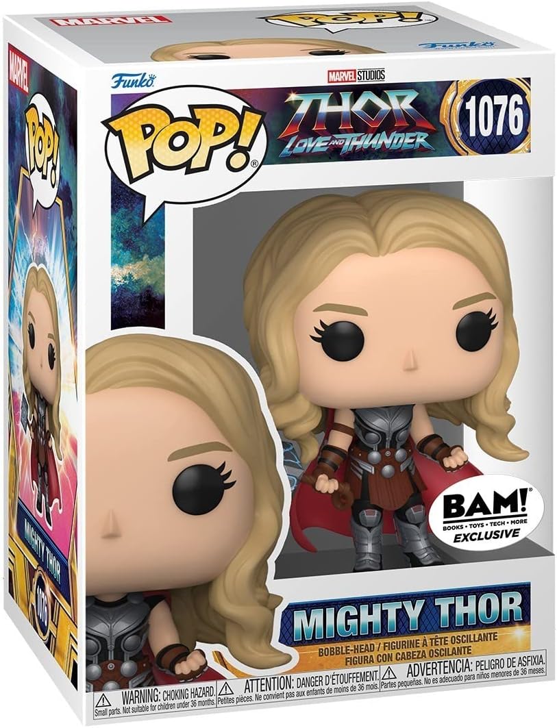 Funko Pop! Marvel: Thor Love and Thunder - Mighty Thor Vinyl Figure