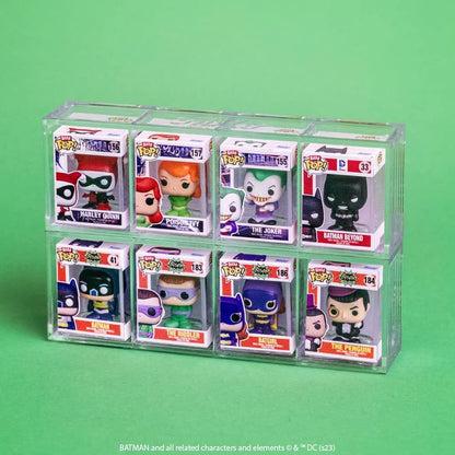 Funko Bitty POP! DC - Batman, Robin, Scarecrow and A Surprise Mystery Mini Figure - 0.9 Inch (2.2 Cm) - DC Comics Collectable - Stackable Display Shelf Included - Gift Idea - Party Bags Stocking