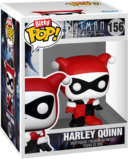 Funko Bitty Pop! DC Mini Collectible Toys - Harley Quinn, Poison Ivy, The Joker & Mystery Chase Figure (Styles May Vary) 4-Pack
