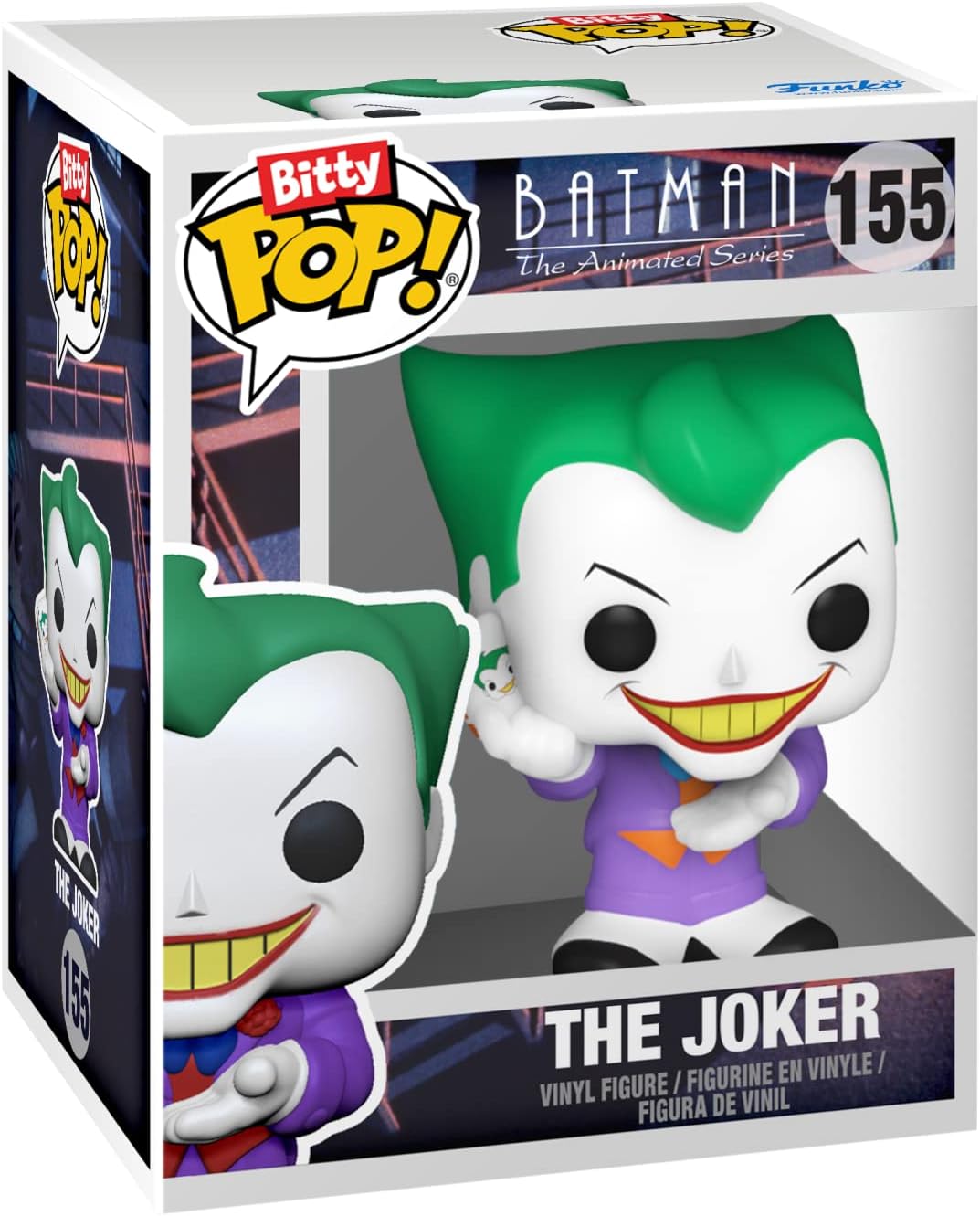 Funko Bitty Pop! DC Mini Collectible Toys - Harley Quinn, Poison Ivy, The Joker & Mystery Chase Figure (Styles May Vary) 4-Pack