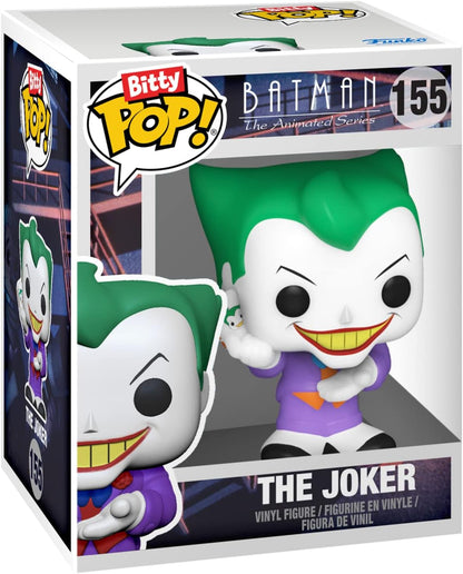 Funko Bitty Pop! DC Mini Collectible Toys - Harley Quinn, Poison Ivy, The Joker & Mystery Chase Figure (Styles May Vary) 4-Pack