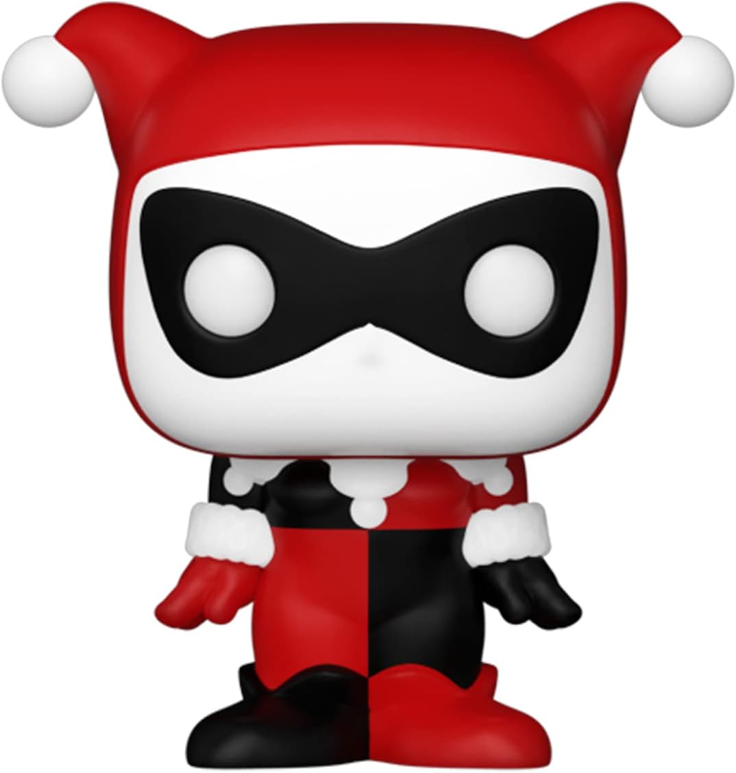 Funko Bitty Pop! DC Mini Collectible Toys - Harley Quinn, Poison Ivy, The Joker & Mystery Chase Figure (Styles May Vary) 4-Pack