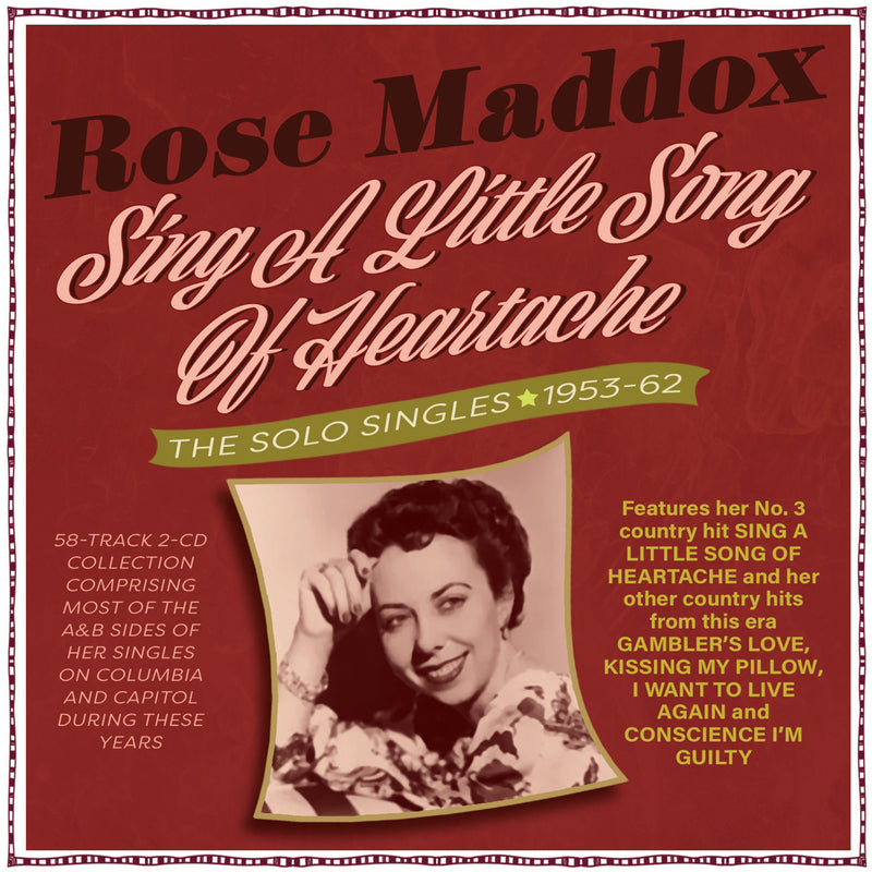 Sing a Little Song of Heartache: The Solo Singles 1953-62