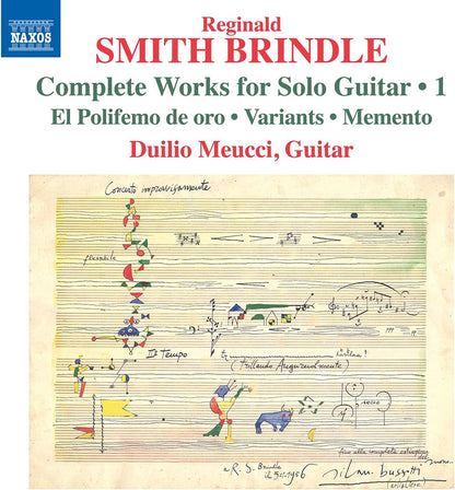 Reginald Smith Brindle: Complete Works for Solo Guitar - Volume 1