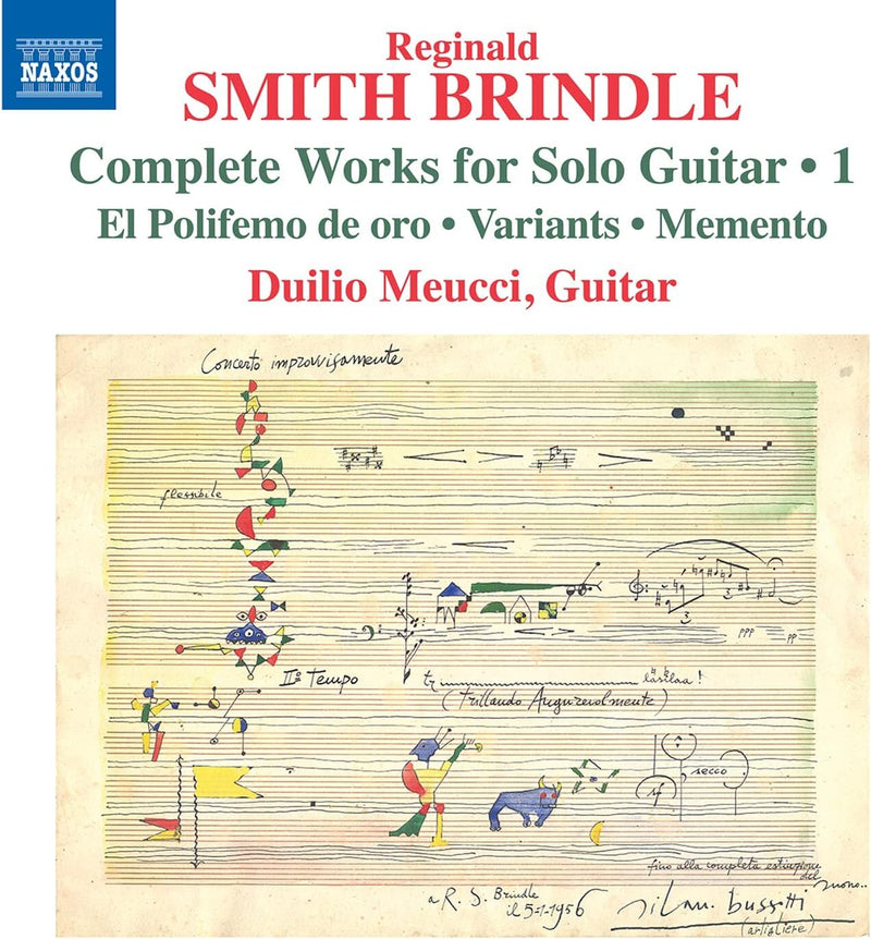 Reginald Smith Brindle: Complete Works for Solo Guitar - Volume 1