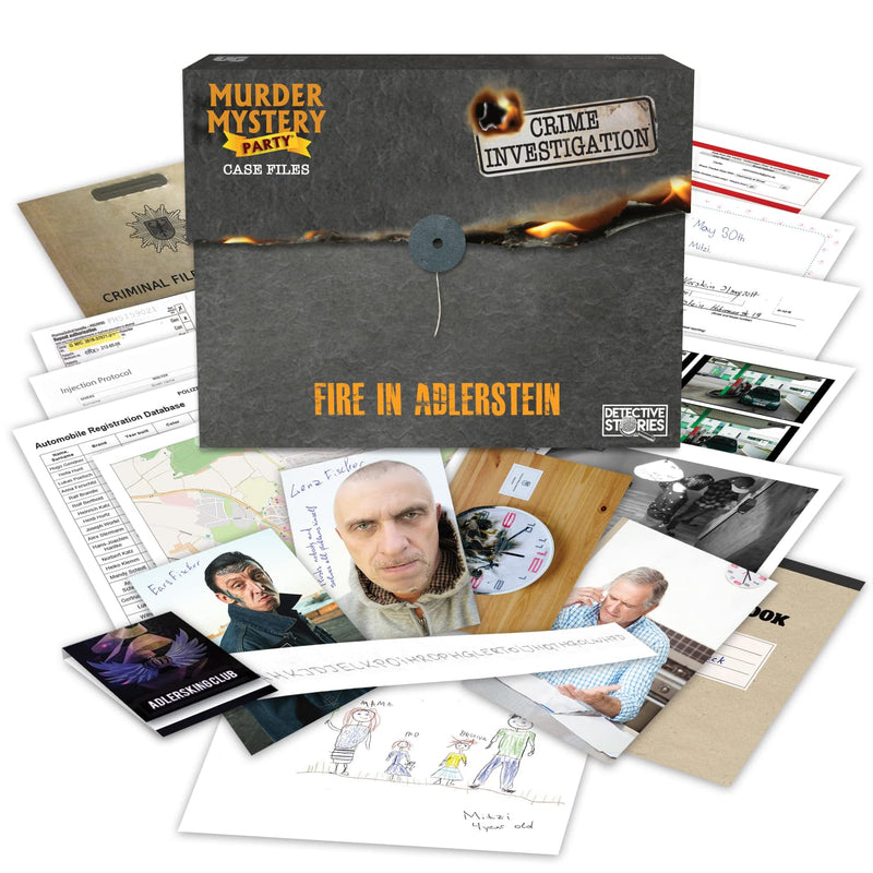 (New Aug) UG Murder Mystery Party Case Files: Fire in Alderstein