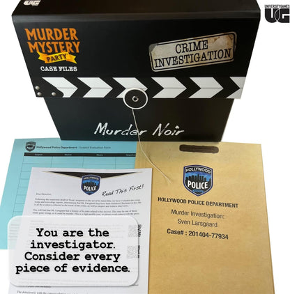 Murder Mystery Party Case Files: Murder, Gioco da tavolo per 1 o più giocatori dai 14 anni in su (versione inglese