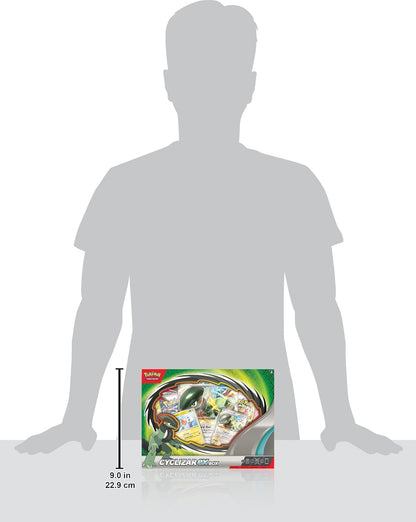 Pokémon TCG: Cyclizar ex Box (2 Foil Promo Cards, 1 Foil Oversize Card & 4 Booster Packs)