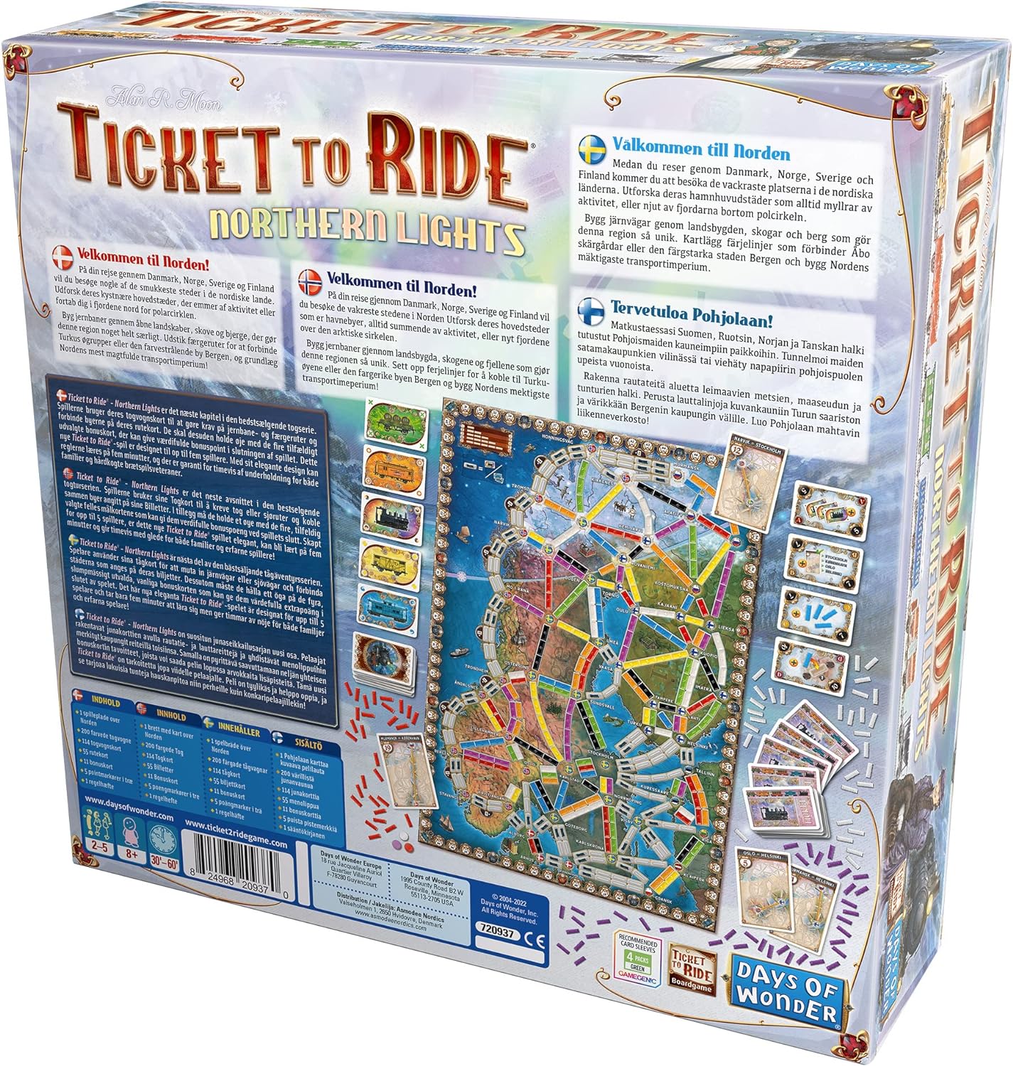 Ticket to Ride Northern Lights