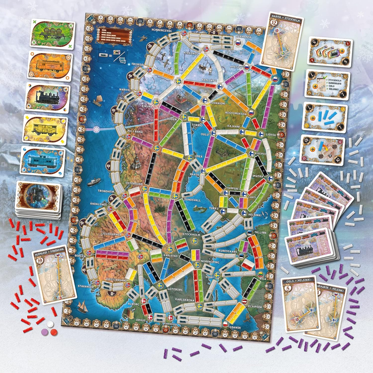 Ticket to Ride Northern Lights
